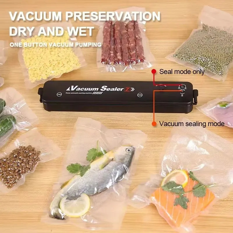 Vacuum Sealer – Machine de Mise Sous Vide + 50 Sacs Offerts