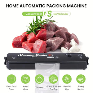 Vacuum Sealer – Machine de Mise Sous Vide + 50 Sacs Offerts