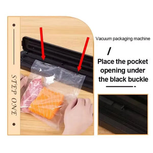 Vacuum Sealer – Machine de Mise Sous Vide + 50 Sacs Offerts